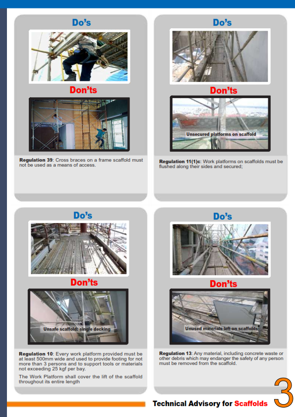 Scaffolds-Technical Advisory